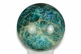 Bright Blue Apatite Sphere - Madagascar #249141-1